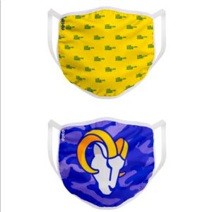 NWT NFL LA Rams Face Masks/Face cover Los Angeles Rams Super Bowl New
